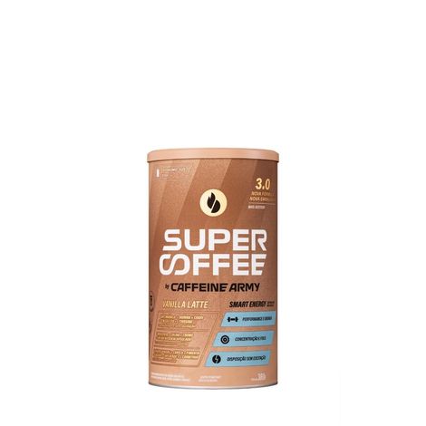 caffeine army super coffee 3.0 vanilla latte