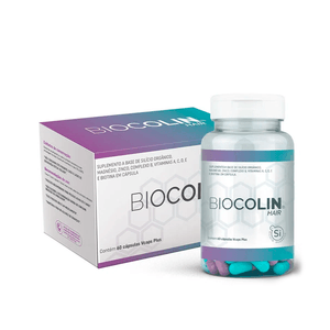 Biocolin-Hair-500mg-Central-Nutrition-60-Capsulas