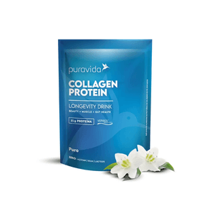 Collagen-Protein-Puro-Puravida---Caixa-com-10-Saches
