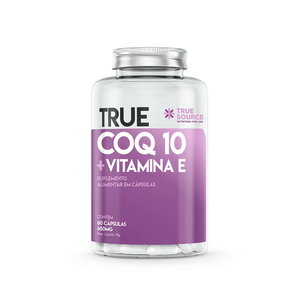 True-CoQ10-com-Vitamina-E-True-Source-60-Capsulas
