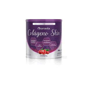 Colageno-Skin-Cranberry-Sanavita-300g