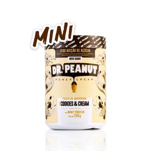 Mini-Pasta-De-Amendoim-Cookies---Cream-com-Whey-Protein-Dr.-Peanut-250g
