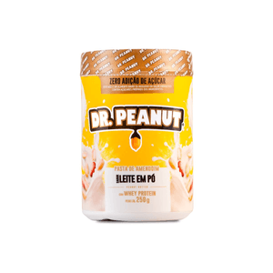 Mini-Pasta-de-Amendoim-Sabor-Leite-em-Po-com-Whey-Protein-Dr.-Peanut-250g